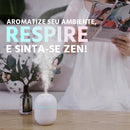 Umidificador de Ar Aromatizador Portátil USB Led